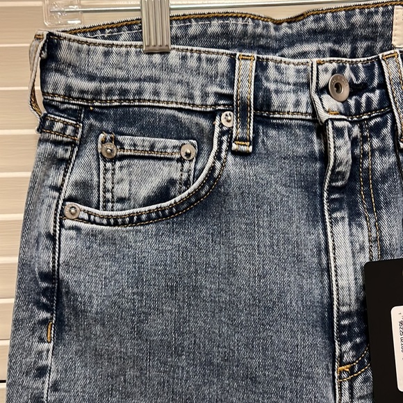 47. rag & bone Nina High-Rise Ankle Cigarette Jeans in Calypso, Size 24 - Picture 7 of 17